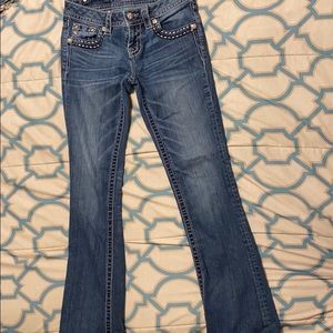 Size 26 Miss me Bootcut jeans